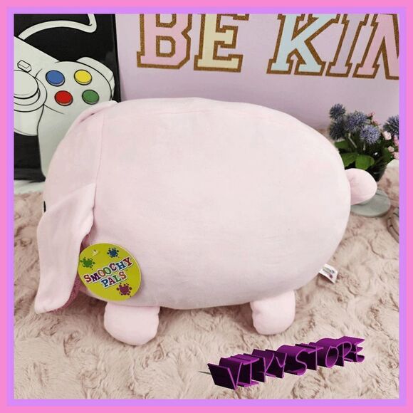 NWT Smoochy Pals Rabbit : Adorable, Huggable, and Irresistibly Cute Plush Toy! - Picture 8 of 9